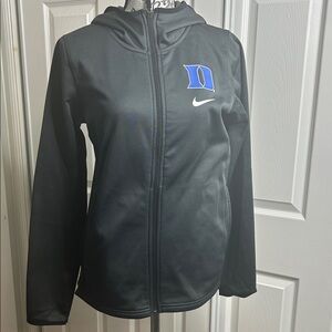 Nike Black Hoodie Gray Duke Blue Devils Zip Up XL